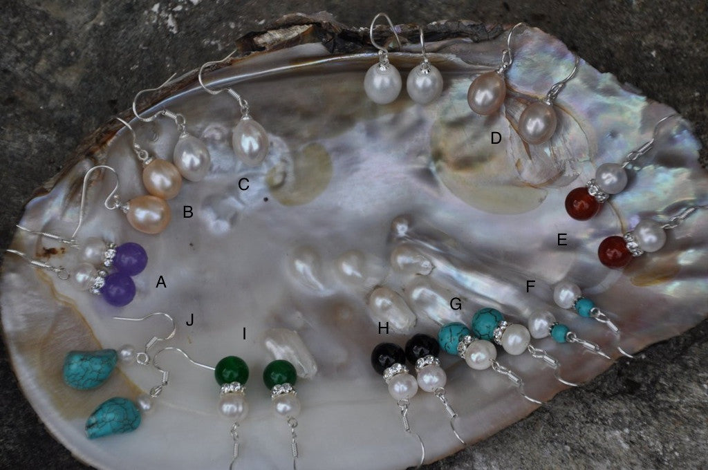 Collection of Pearl Earrings